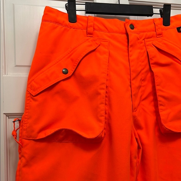 Mount'n Prairie Blaze Orange Double Zippered Legs Insulated Pants - Size Medium - Picture 7 of 16